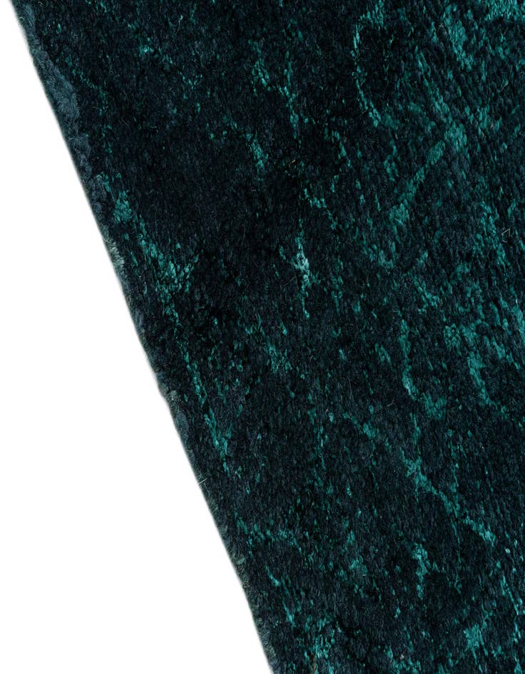 Detail image of 5' 4 x 9' 1  Hand Knotted Moroccan Wool Rug