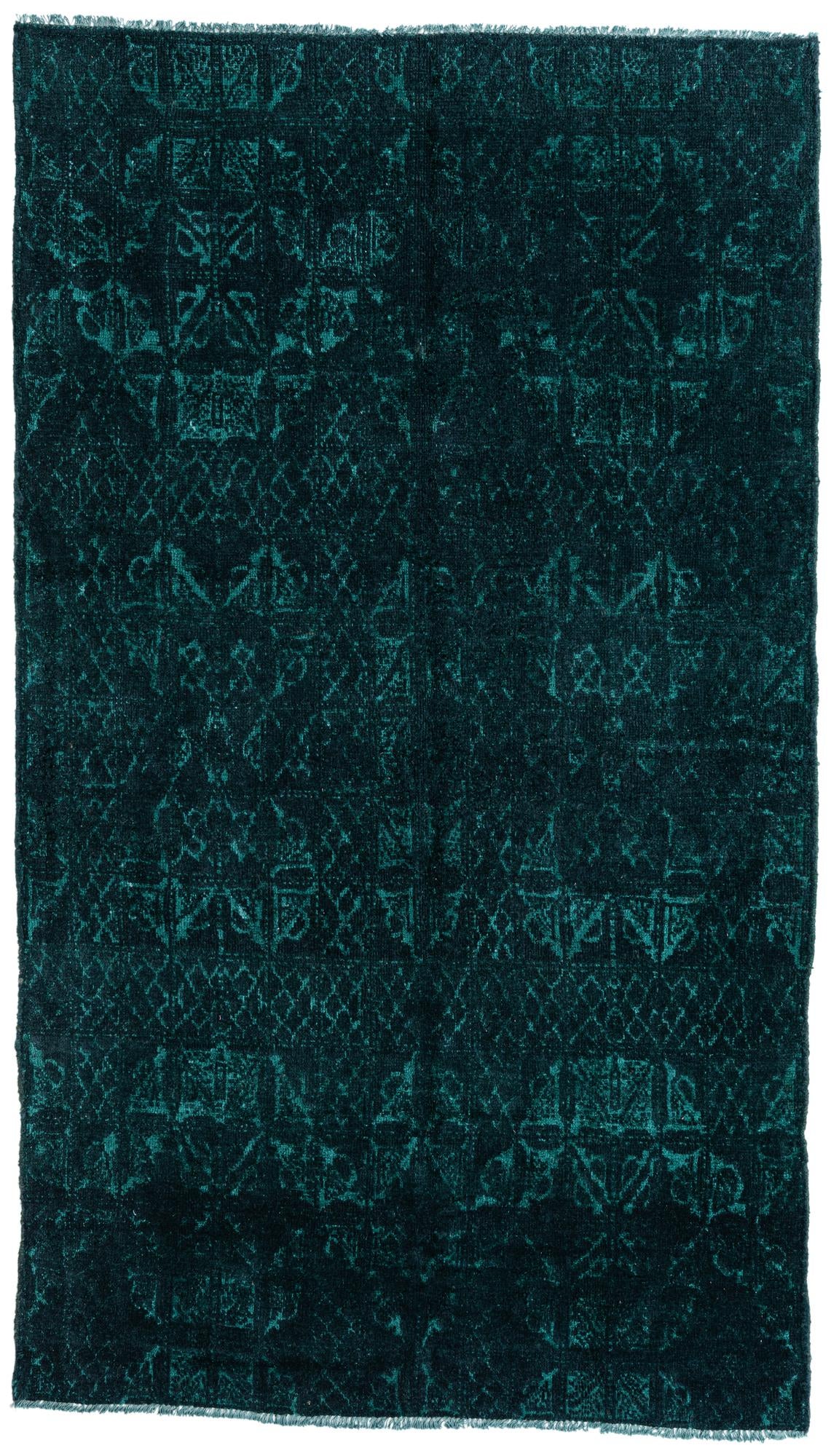 5' 4 x 9' 1 Hand Knotted Moroccan Wool Rug