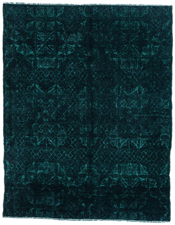 Detail image of 5' 4 x 9' 1 Hand Knotted Moroccan Wool Rug