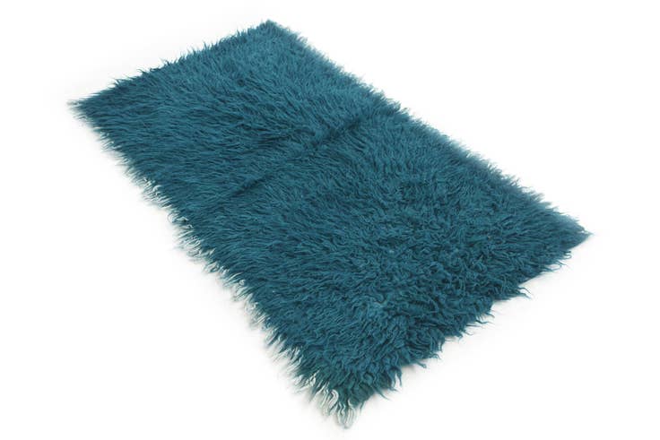 Detail image of 2' 4 x 4' 6 Hand Knotted Moroccan Wool Rug