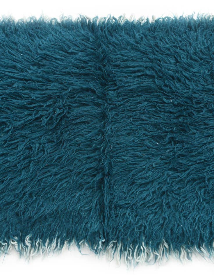 Detail image of 2' 4 x 4' 6  Hand Knotted Moroccan Wool Rug