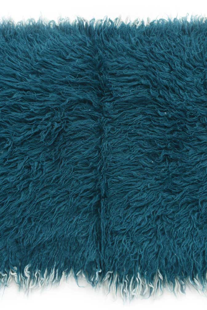 2' 4 x 4' 6 Hand Knotted Moroccan Wool Rug