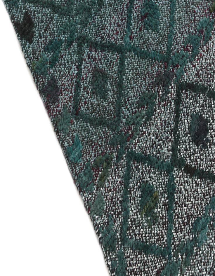 Detail image of 4' 3 x 6' 7  Hand Knotted Moroccan Wool Rug