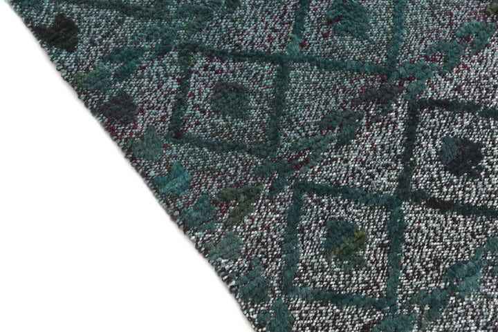 4' 3 x 6' 7 Hand Knotted Moroccan Wool Rug