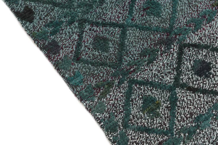 Detail image of 4' 3 x 6' 7 Hand Knotted Moroccan Wool Rug