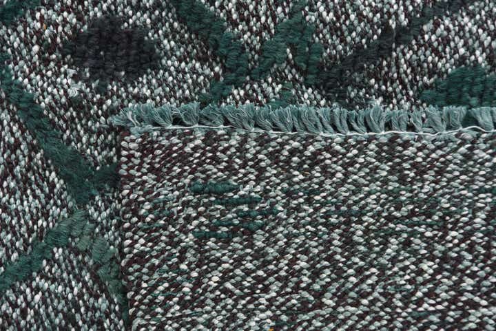 4' 3 x 6' 7 Hand Knotted Moroccan Wool Rug