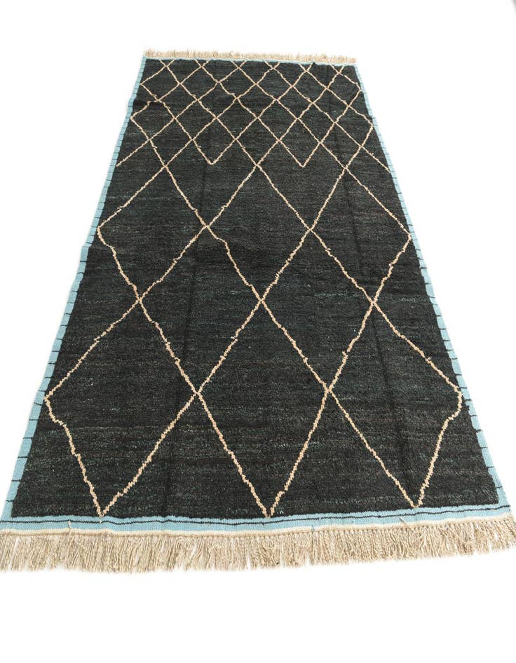 Detail image of 7' 8 x 10' 2  Hand Knotted Moroccan Wool Rug