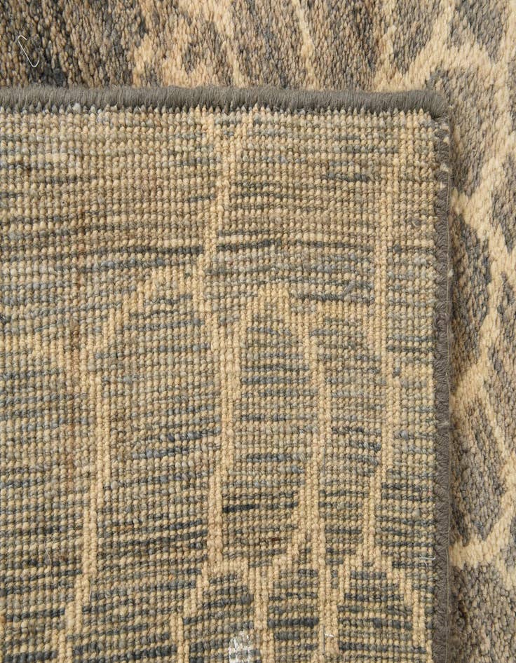 Detail image of 5' 6 x 8'  Hand Knotted Moroccan Wool Rug