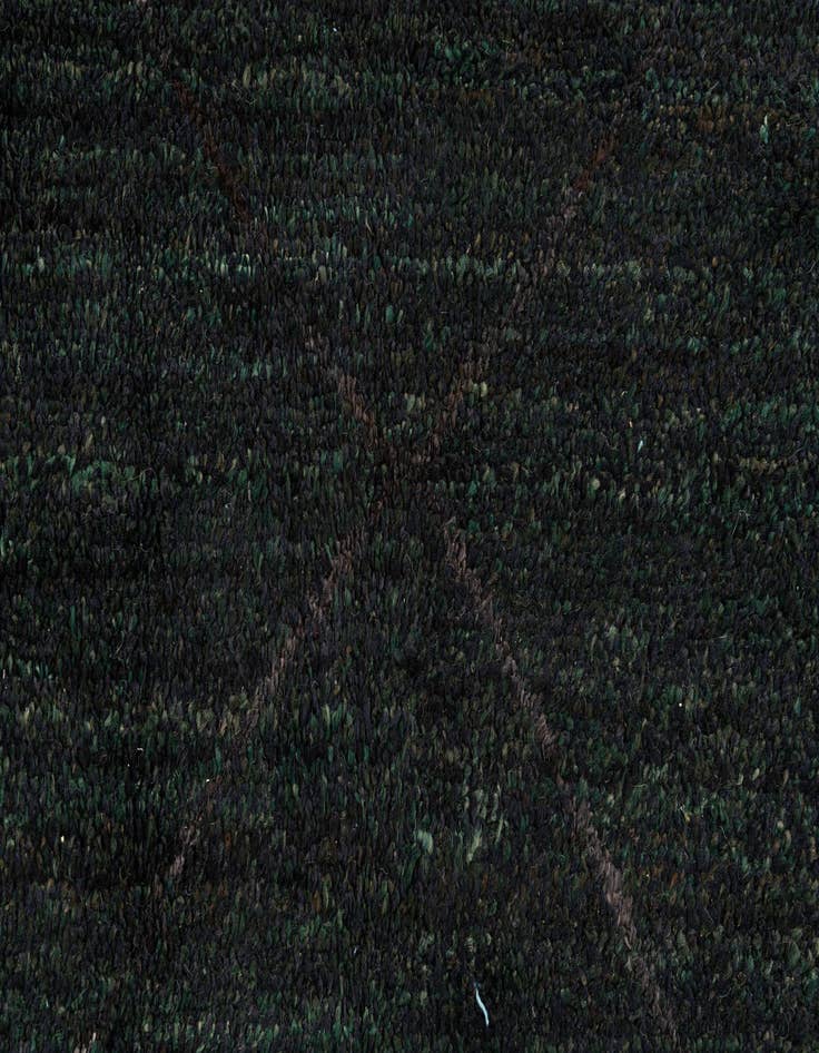 Detail image of 7' 8 x 10' 4  Hand Knotted Moroccan Wool Rug