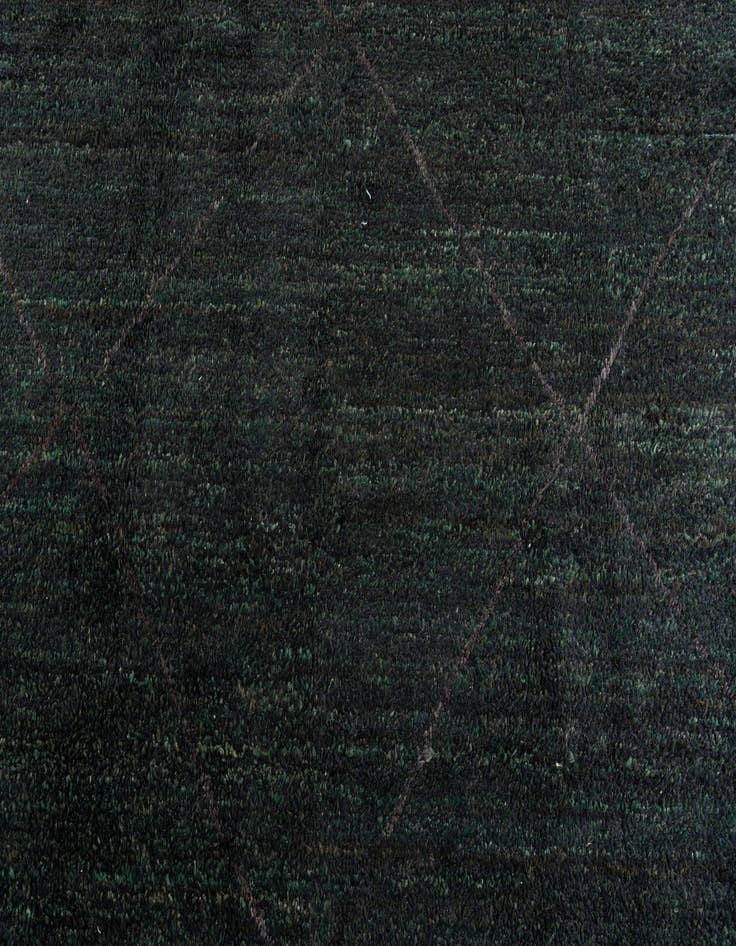 Detail image of 7' 8 x 10' 4  Hand Knotted Moroccan Wool Rug