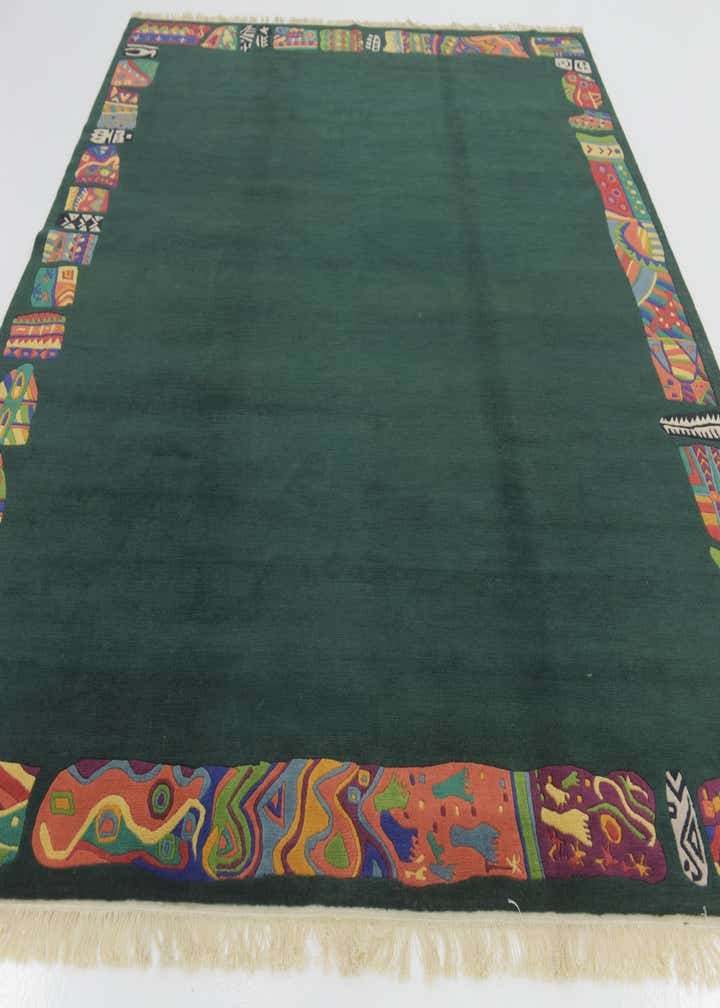 8' 4 x 9' 7 Hand Knotted Nepal Wool Rug