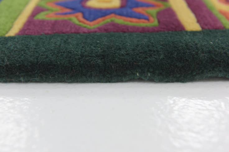 Detail image of 8' 4 x 9' 7 Hand Knotted Nepal Wool Rug