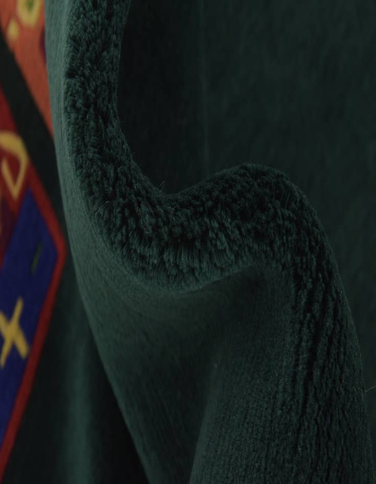 Detail image of 8' 4 x 9' 7 Hand Knotted Nepal Wool Rug