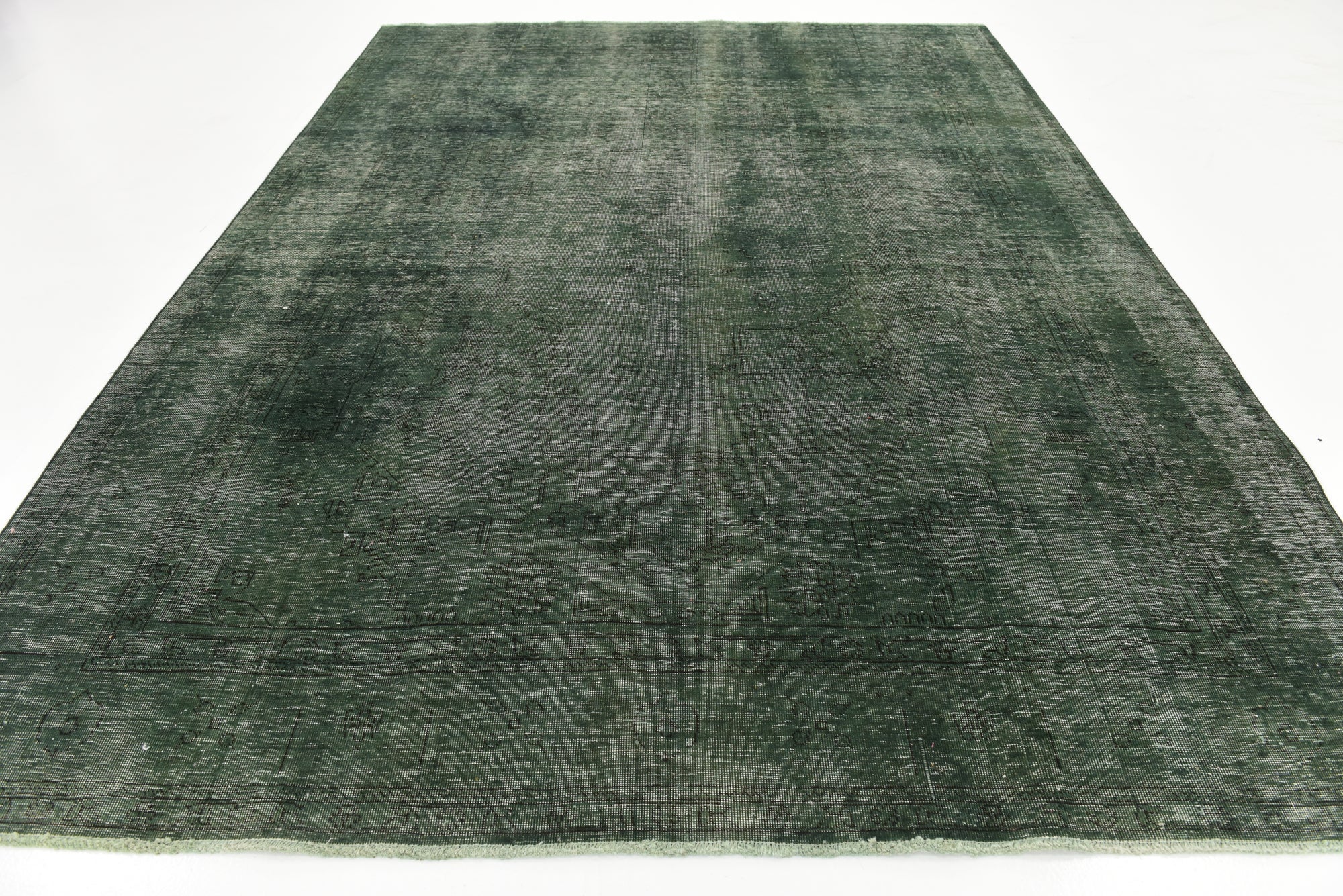 Detail image 3 of 10: 8' x 10' 10 Hand Knotted Ultra Vintage Persian Wool Rug