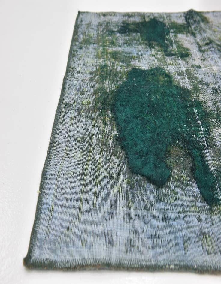 Detail image of 3' 6 x 4' 7 Hand Knotted Ultra Vintage Persian Wool Rug