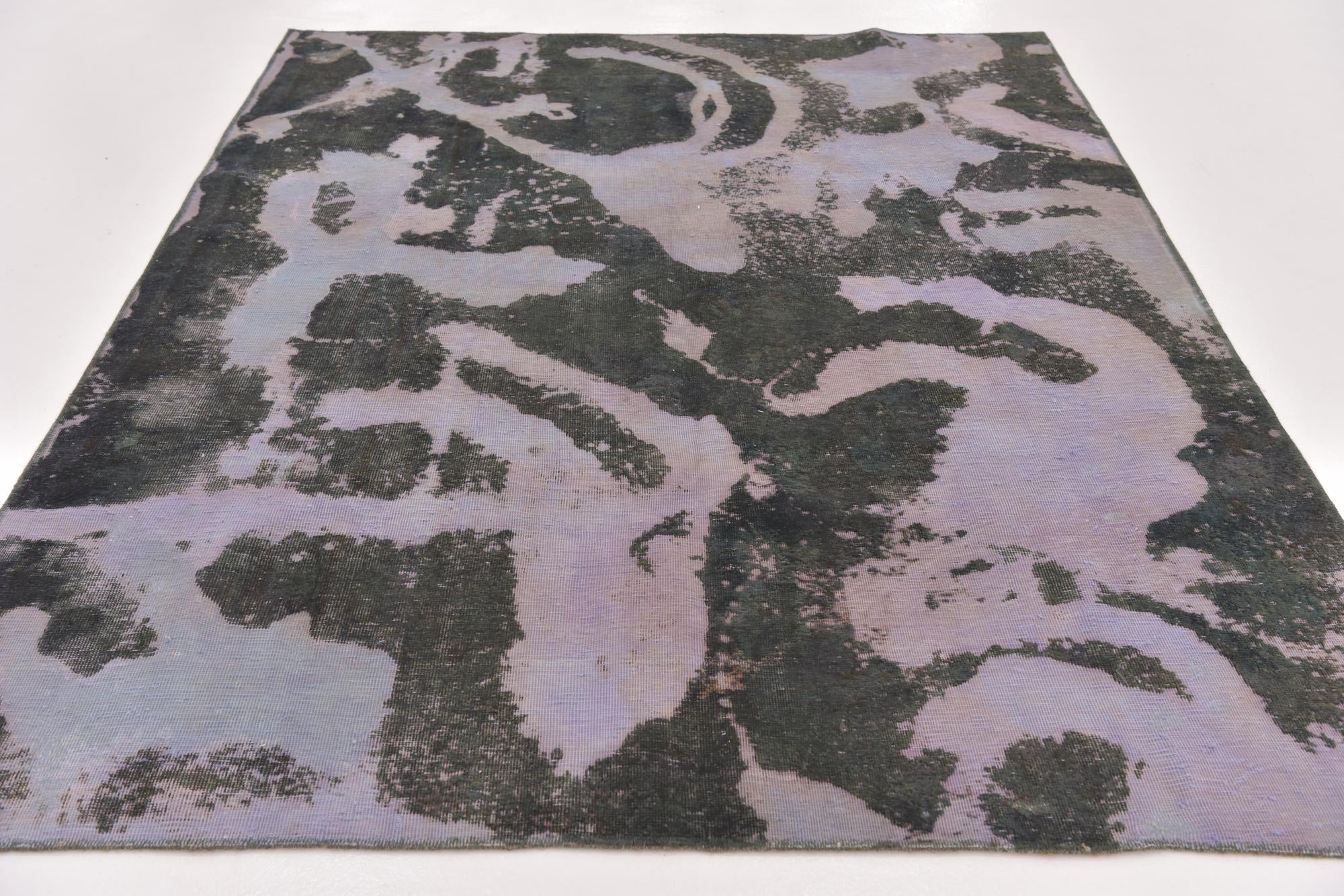 6' x 8' Hand Knotted Ultra Vintage Persian Wool Rug