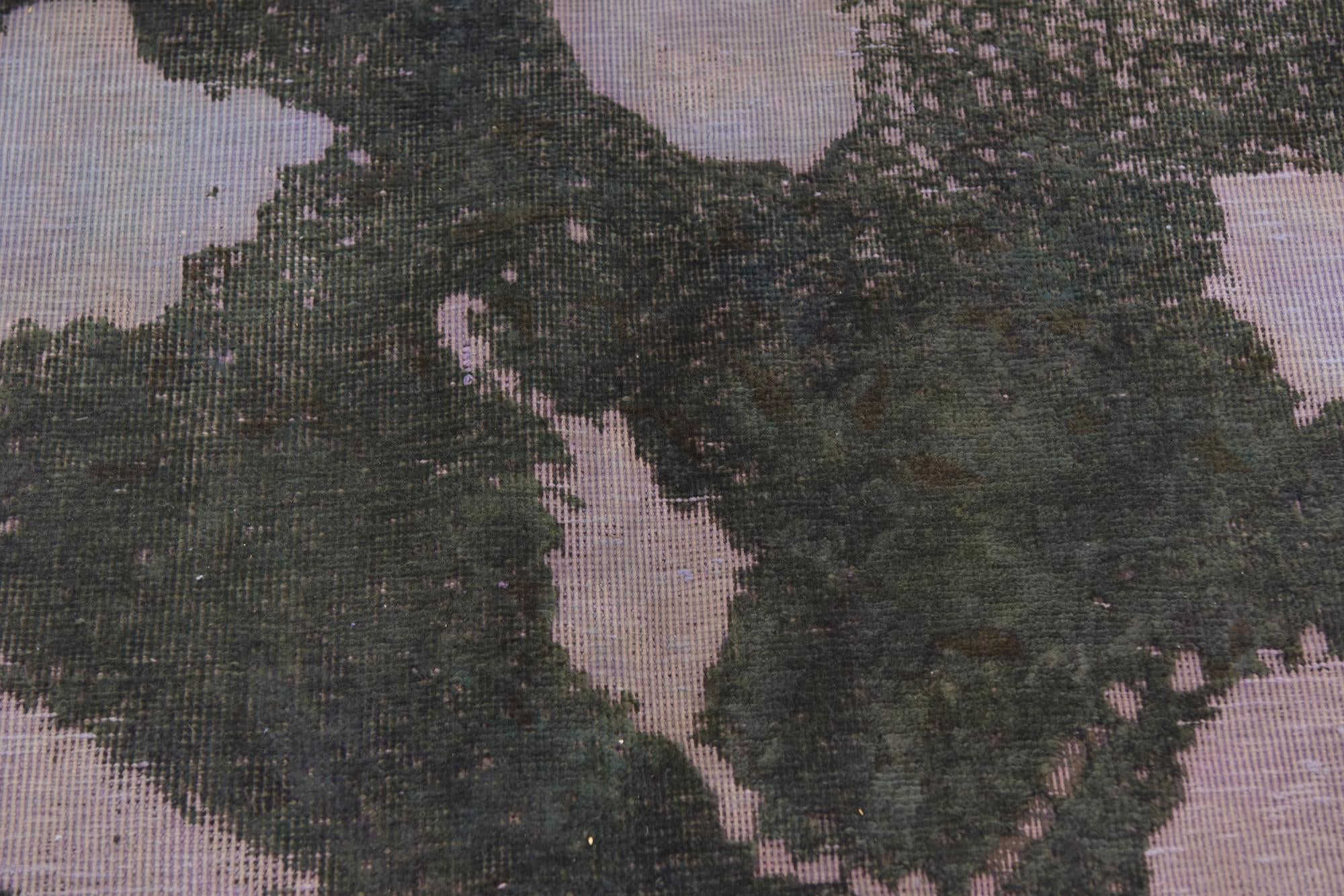6' x 8' Hand Knotted Ultra Vintage Persian Wool Rug