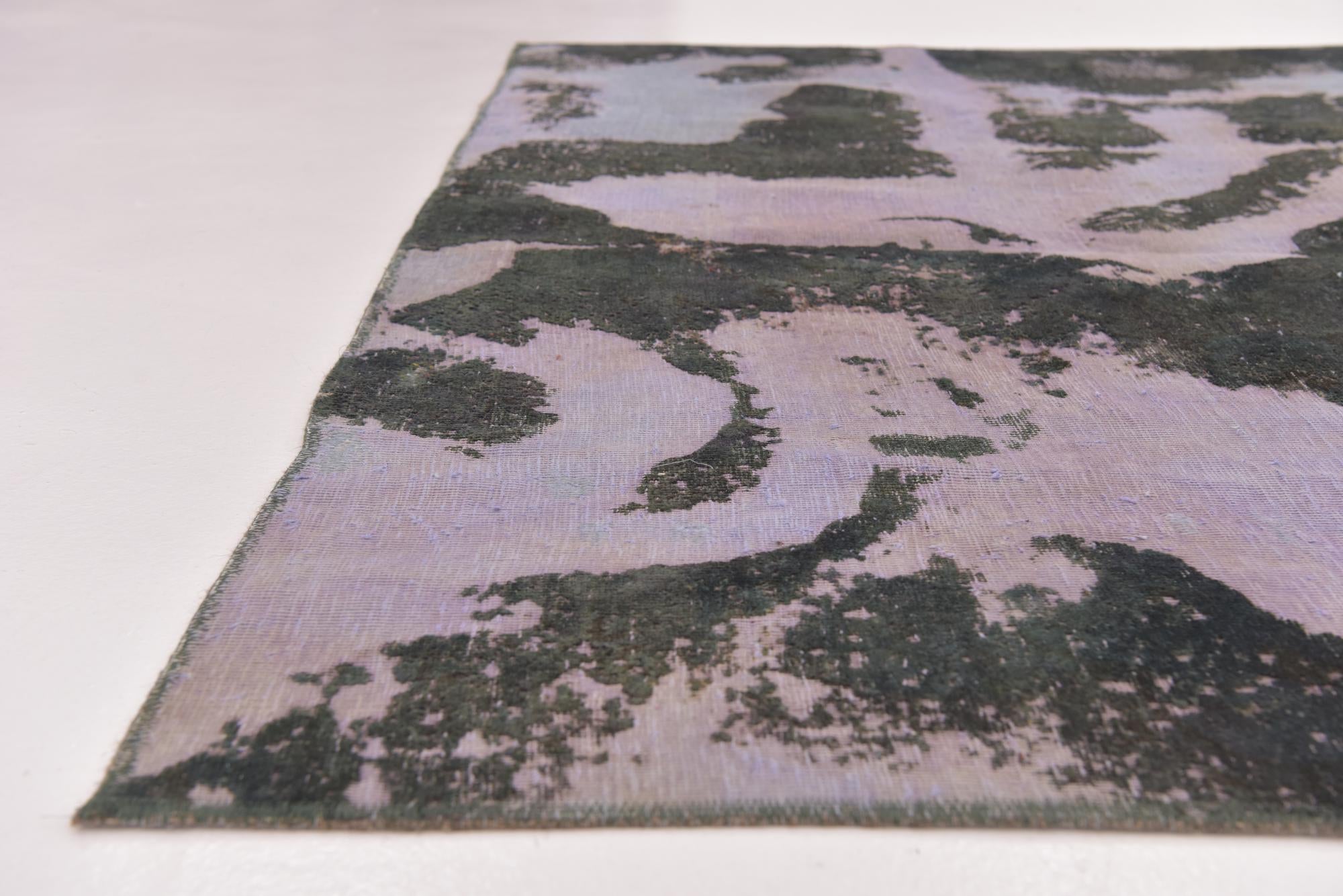 6' x 8' Hand Knotted Ultra Vintage Persian Wool Rug