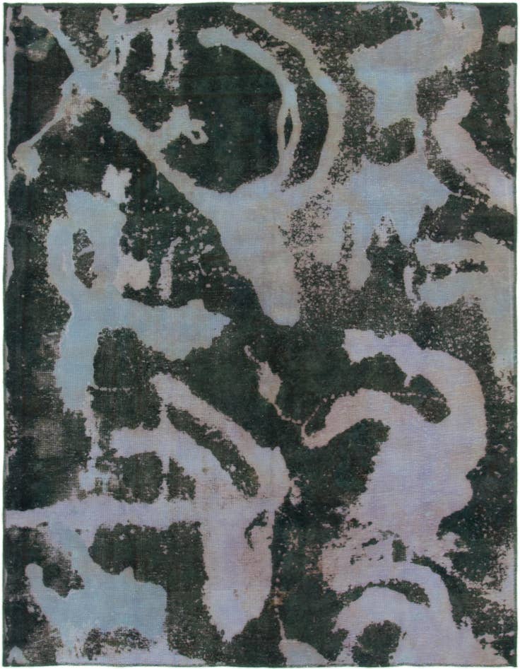 Detail image of 6' x 8' Hand Knotted Ultra Vintage Persian Wool Rug