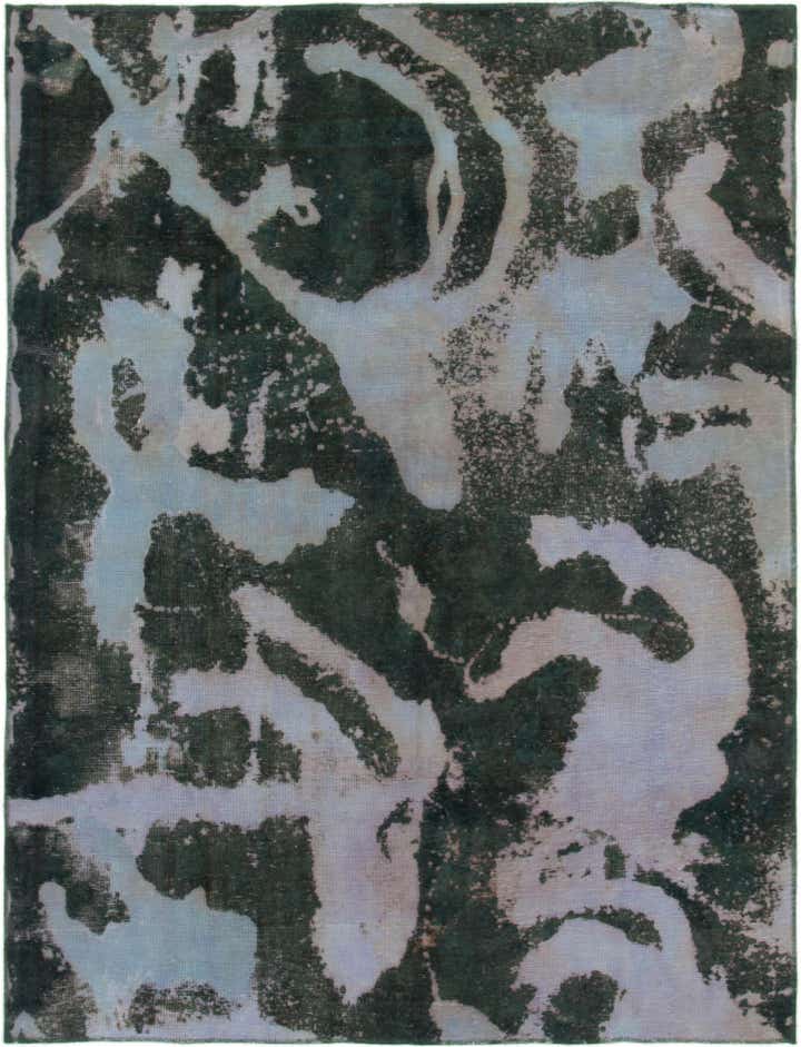 6' x 8' Hand Knotted Ultra Vintage Persian Wool Rug