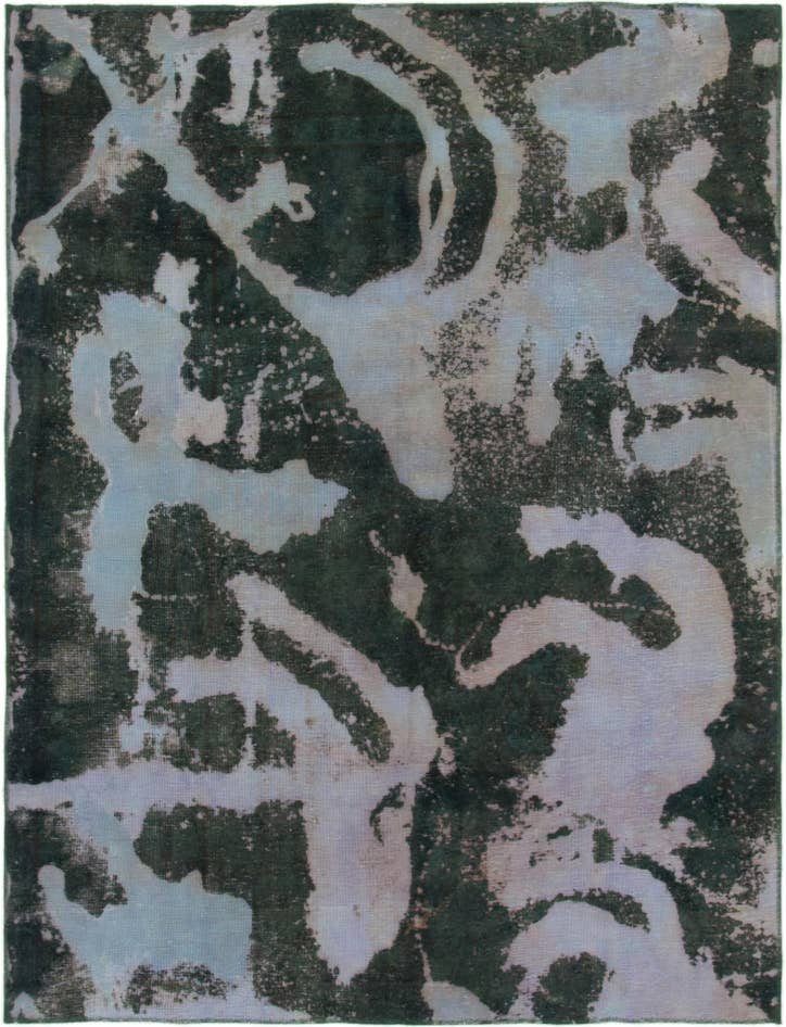 Detail image of 6' x 8' Hand Knotted Ultra Vintage Persian Wool Rug