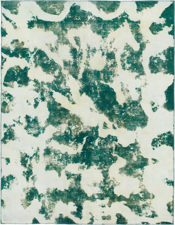 Detail image of 8' 3 x 11' 7 Hand Knotted Ultra Vintage Persian Wool Rug