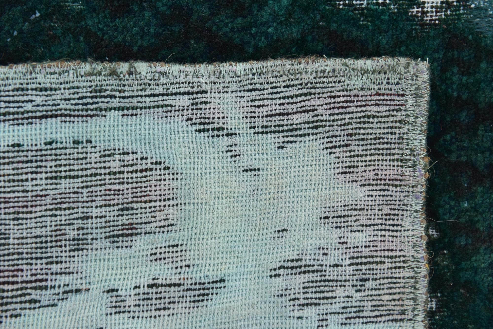 6' 2 x 8' 8 Hand Knotted Ultra Vintage Persian Wool Rug