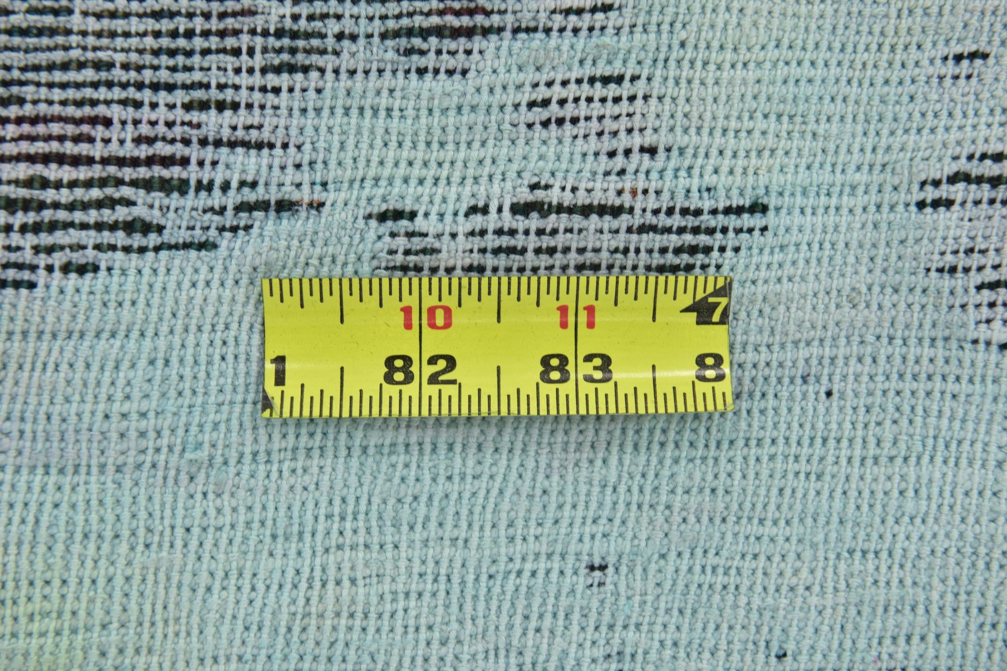 6' 2 x 8' 8 Hand Knotted Ultra Vintage Persian Wool Rug