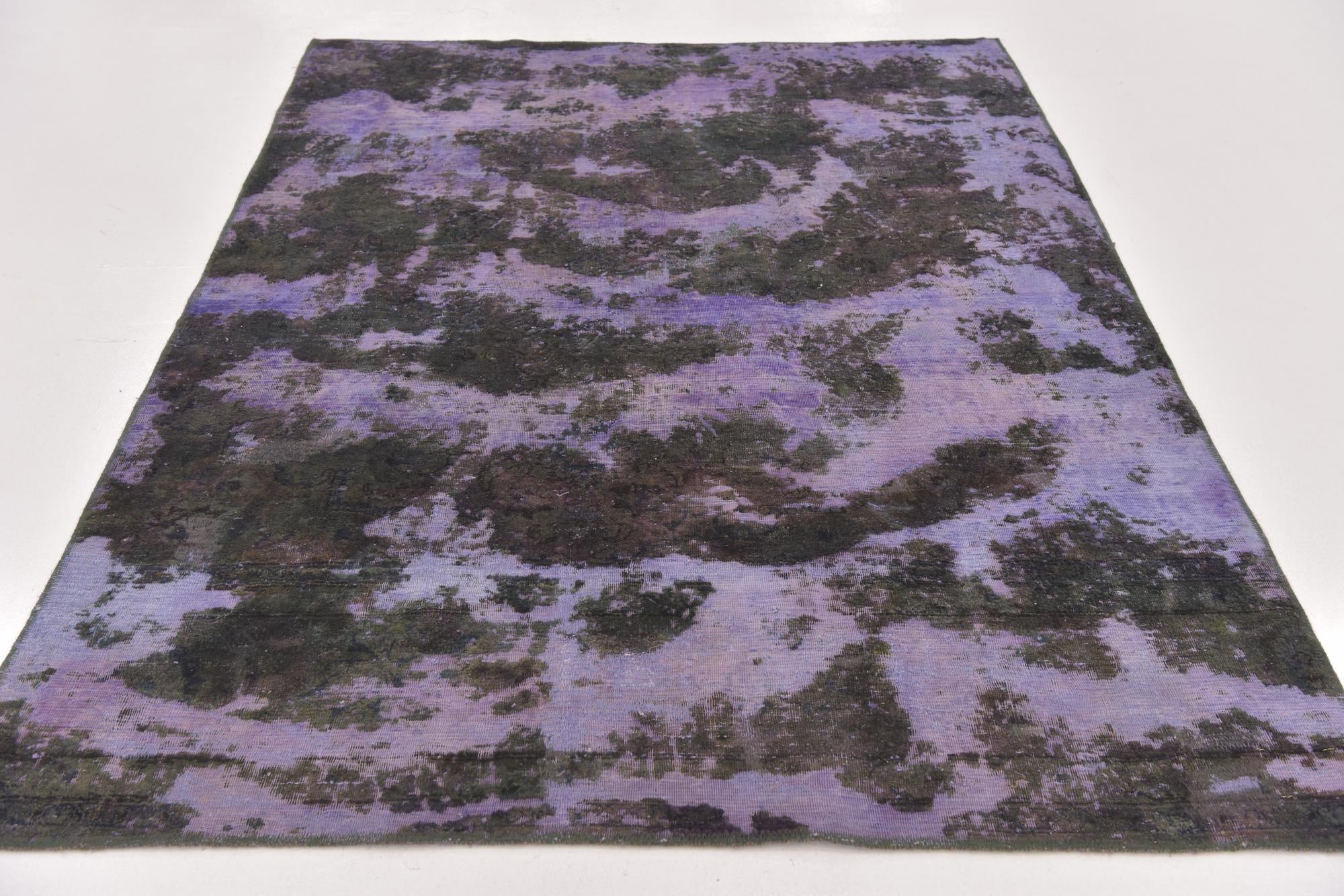5' 2 x 7' Hand Knotted Ultra Vintage Persian Wool Rug