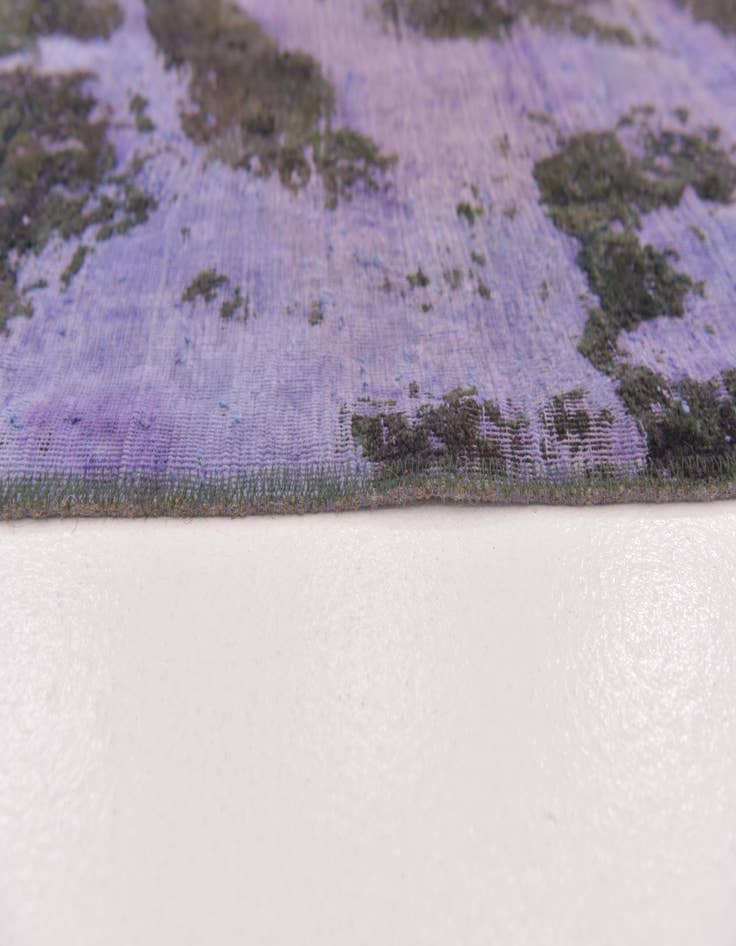 Detail image of 5' 2 x 7'  Hand Knotted Ultra Vintage Persian Wool Rug