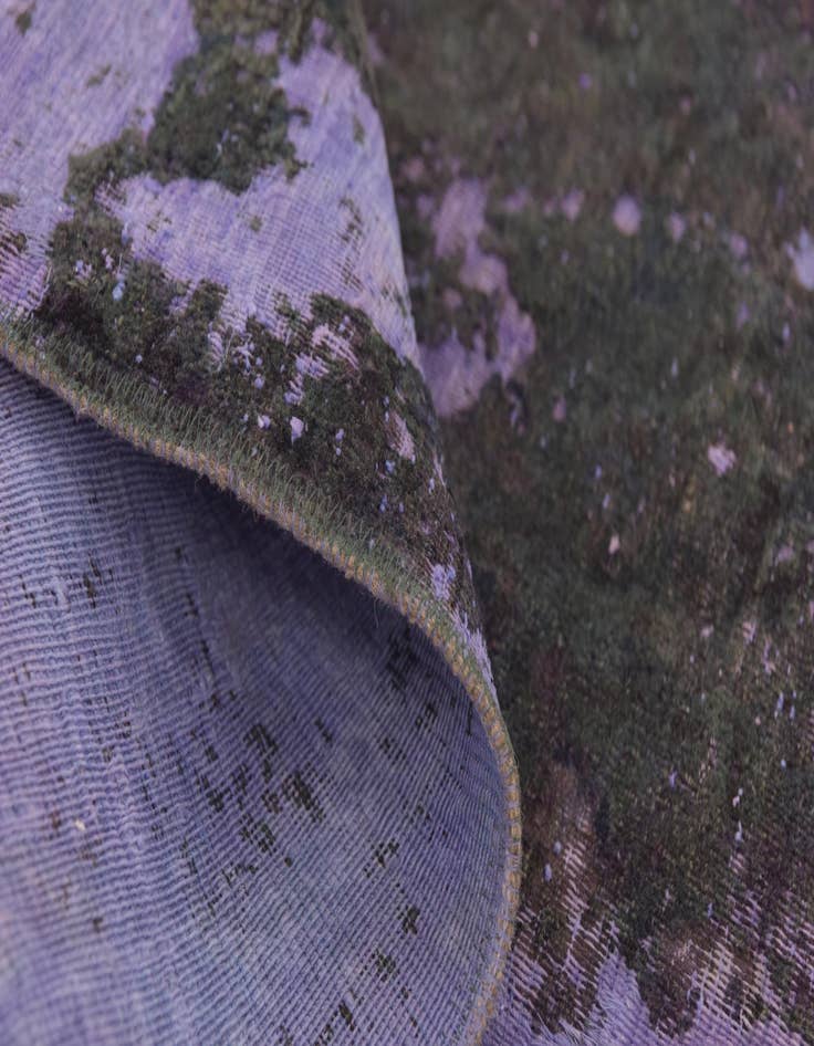 Detail image of 5' 2 x 7'  Hand Knotted Ultra Vintage Persian Wool Rug