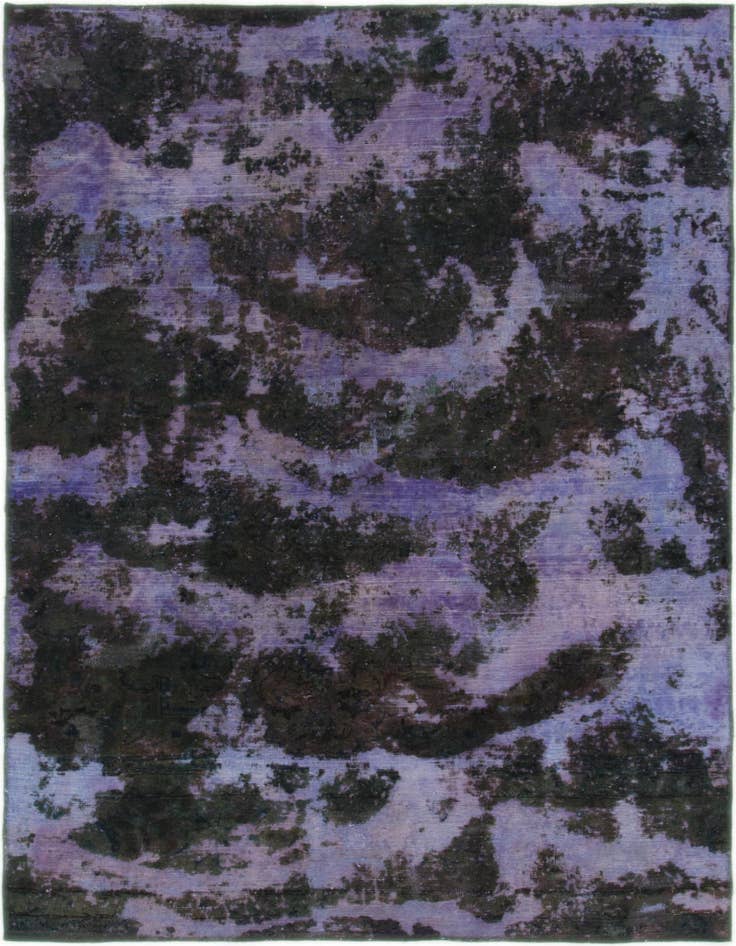 Detail image of 5' 2 x 7' Hand Knotted Ultra Vintage Persian Wool Rug
