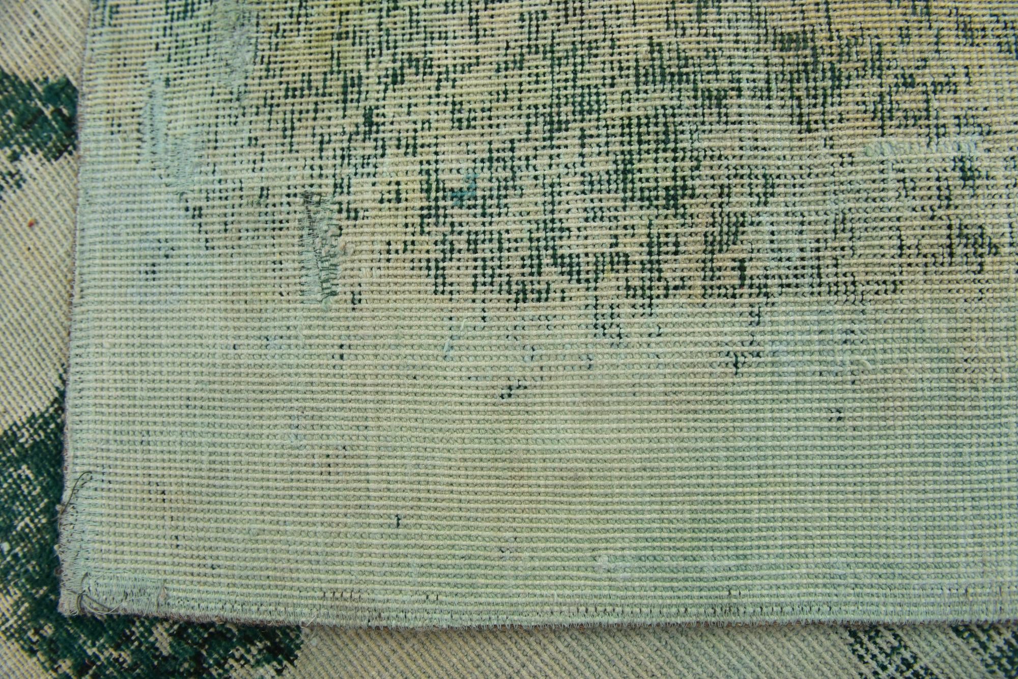 5' 9 x 7' 7 Hand Knotted Ultra Vintage Persian Wool Rug
