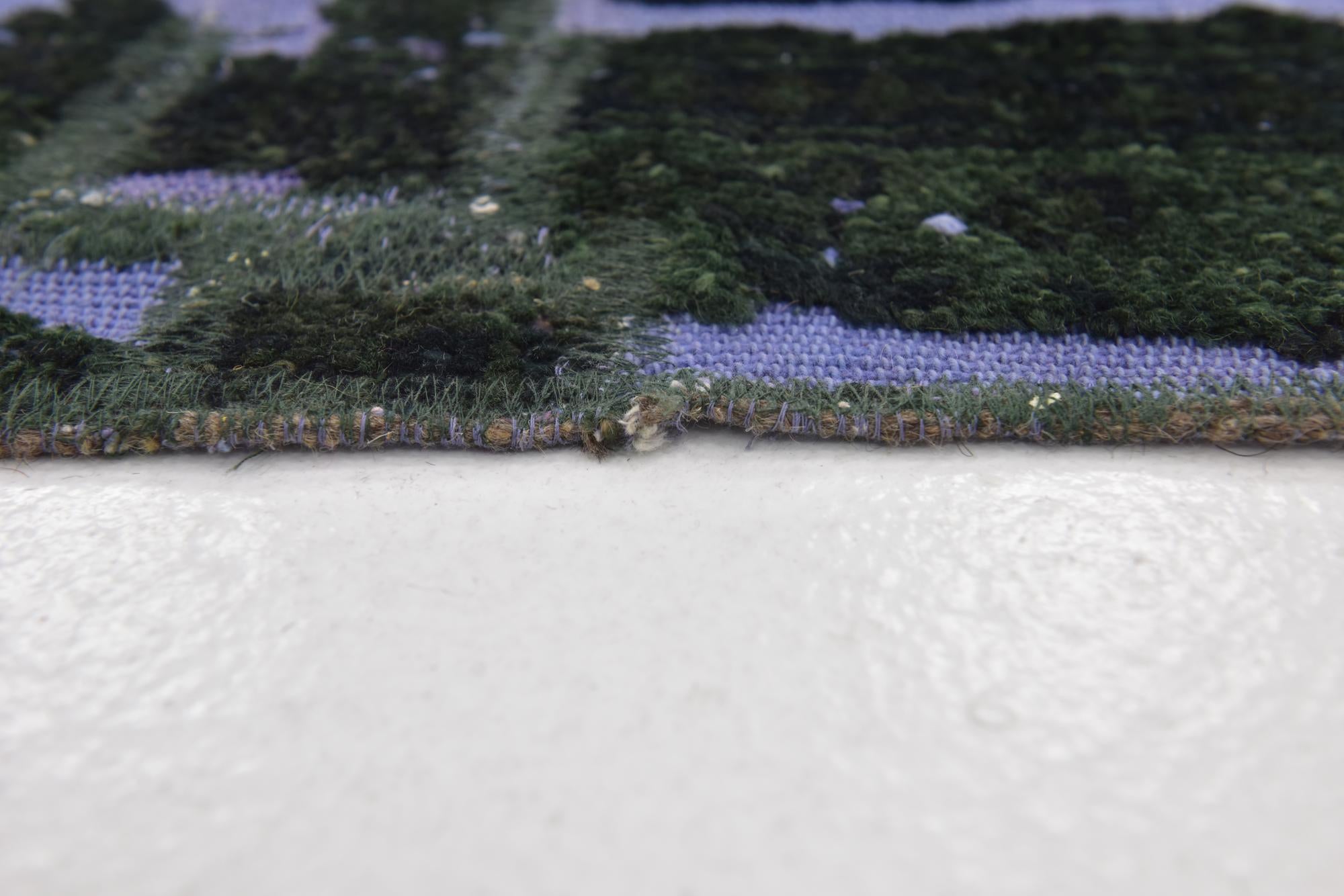 5' 5 x 7' 5 Hand Knotted Ultra Vintage Persian Wool Rug