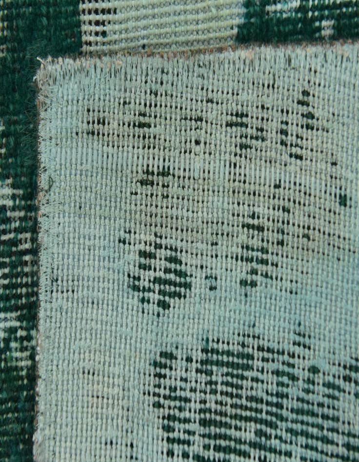 Detail image of 7' 9 x 10' 7  Hand Knotted Ultra Vintage Persian Wool Rug