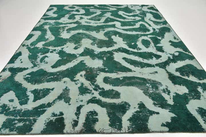 7' 9 x 10' 7 Hand Knotted Ultra Vintage Persian Wool Rug