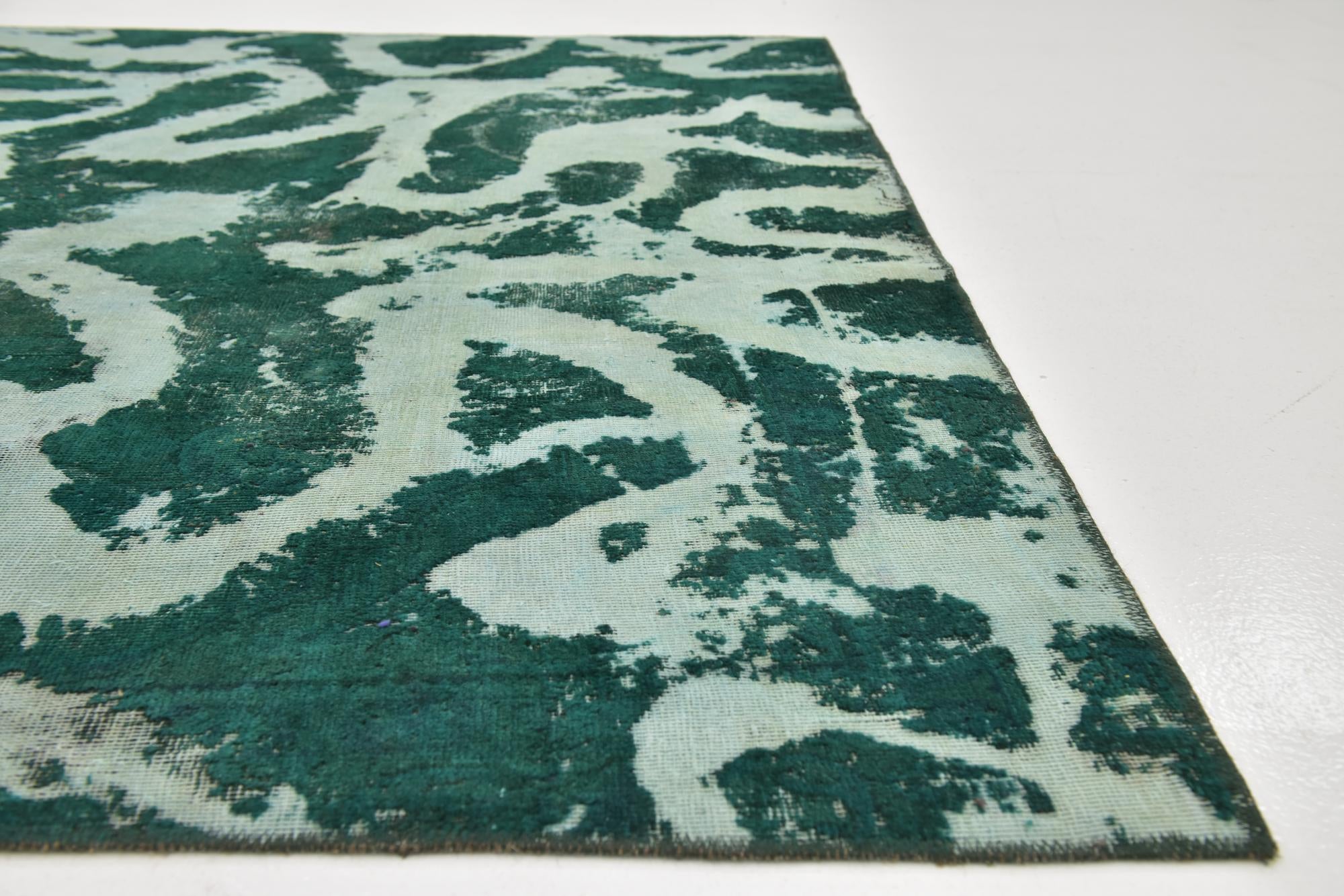7' 9 x 10' 7 Hand Knotted Ultra Vintage Persian Wool Rug