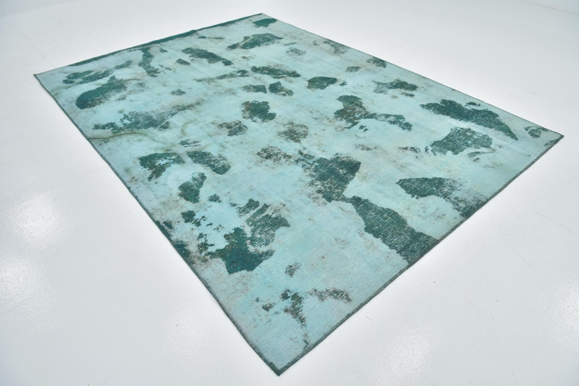 7' 4 x 10' 2 Hand Knotted Ultra Vintage Persian Wool Rug