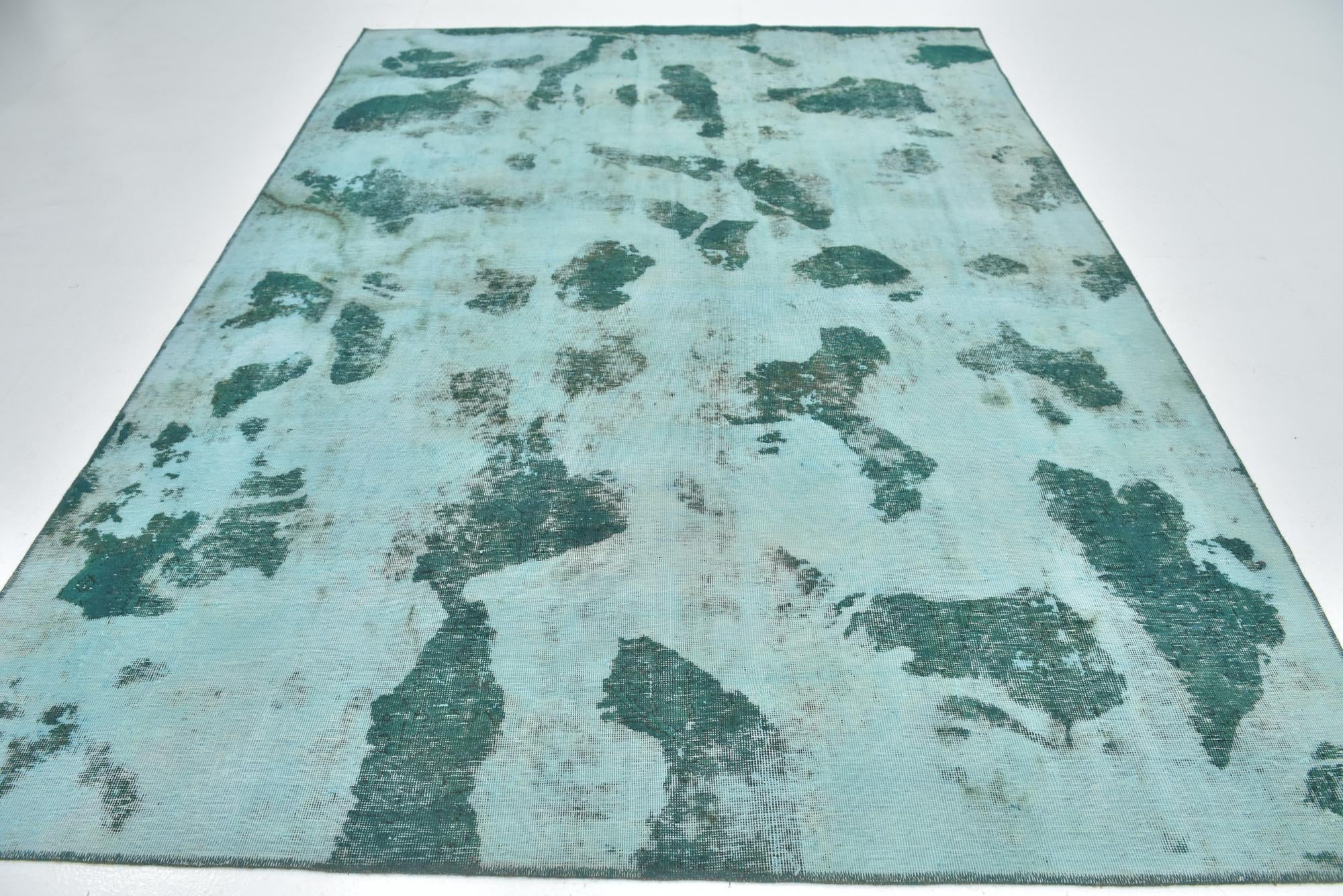 7' 4 x 10' 2 Hand Knotted Ultra Vintage Persian Wool Rug