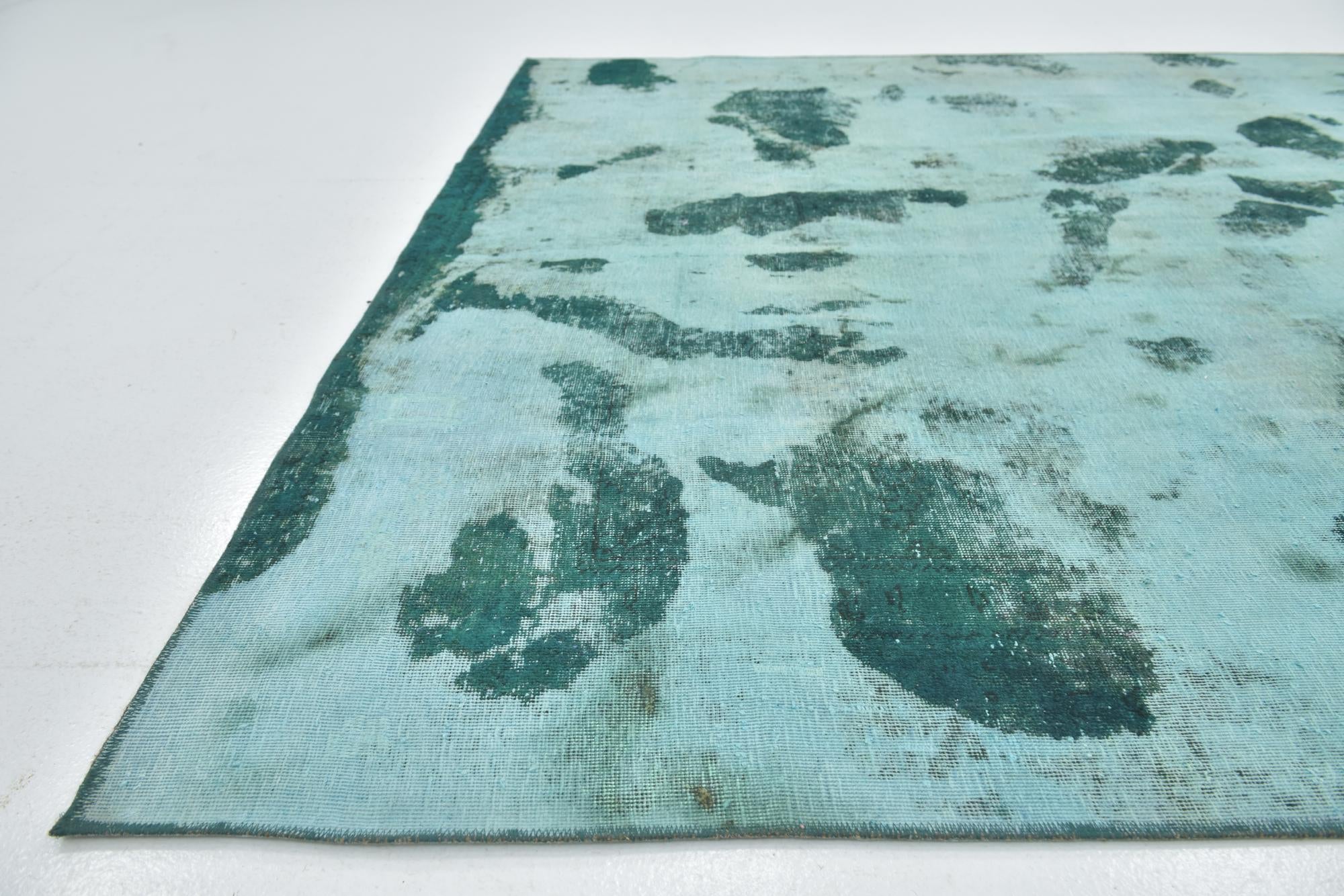 7' 4 x 10' 2 Hand Knotted Ultra Vintage Persian Wool Rug