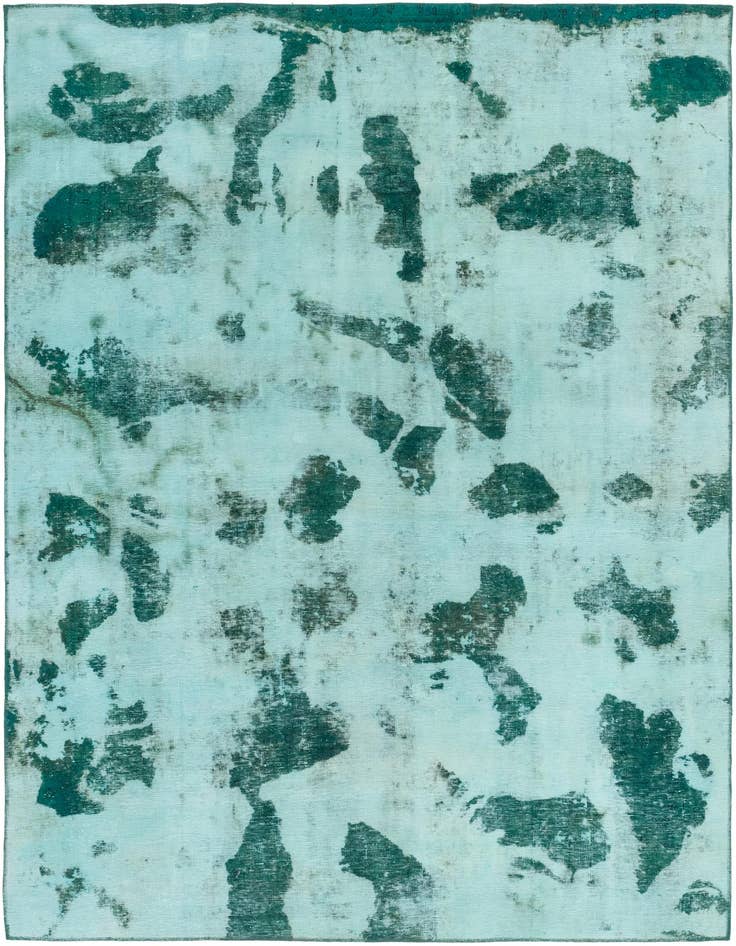 Detail image of 7' 4 x 10' 2 Hand Knotted Ultra Vintage Persian Wool Rug