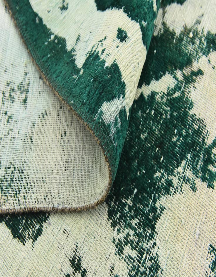 Detail image of 5' 7 x 8'  Hand Knotted Ultra Vintage Persian Wool Rug