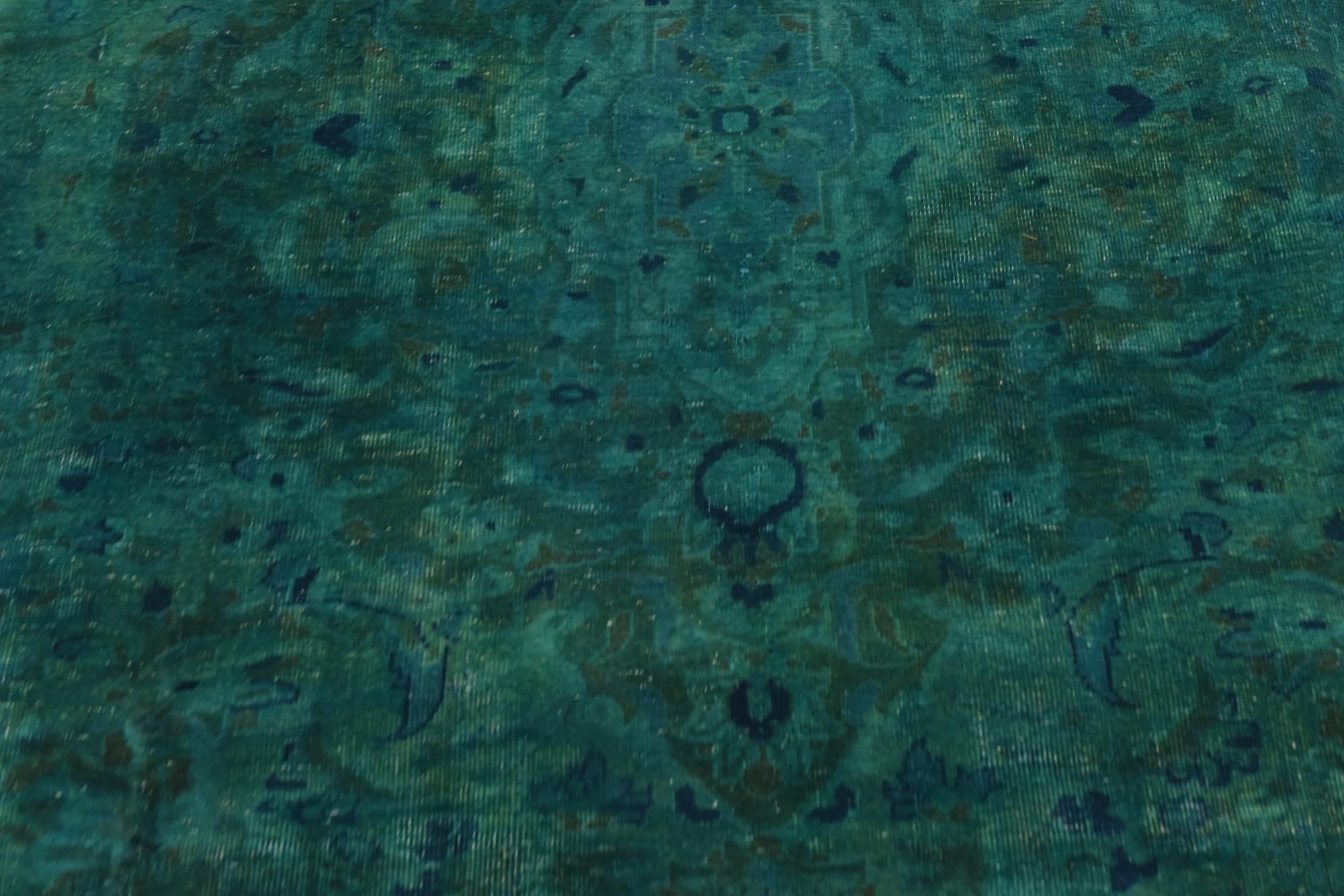 8' 6 x 12' 4 Hand Knotted Ultra Vintage Persian Wool Rug