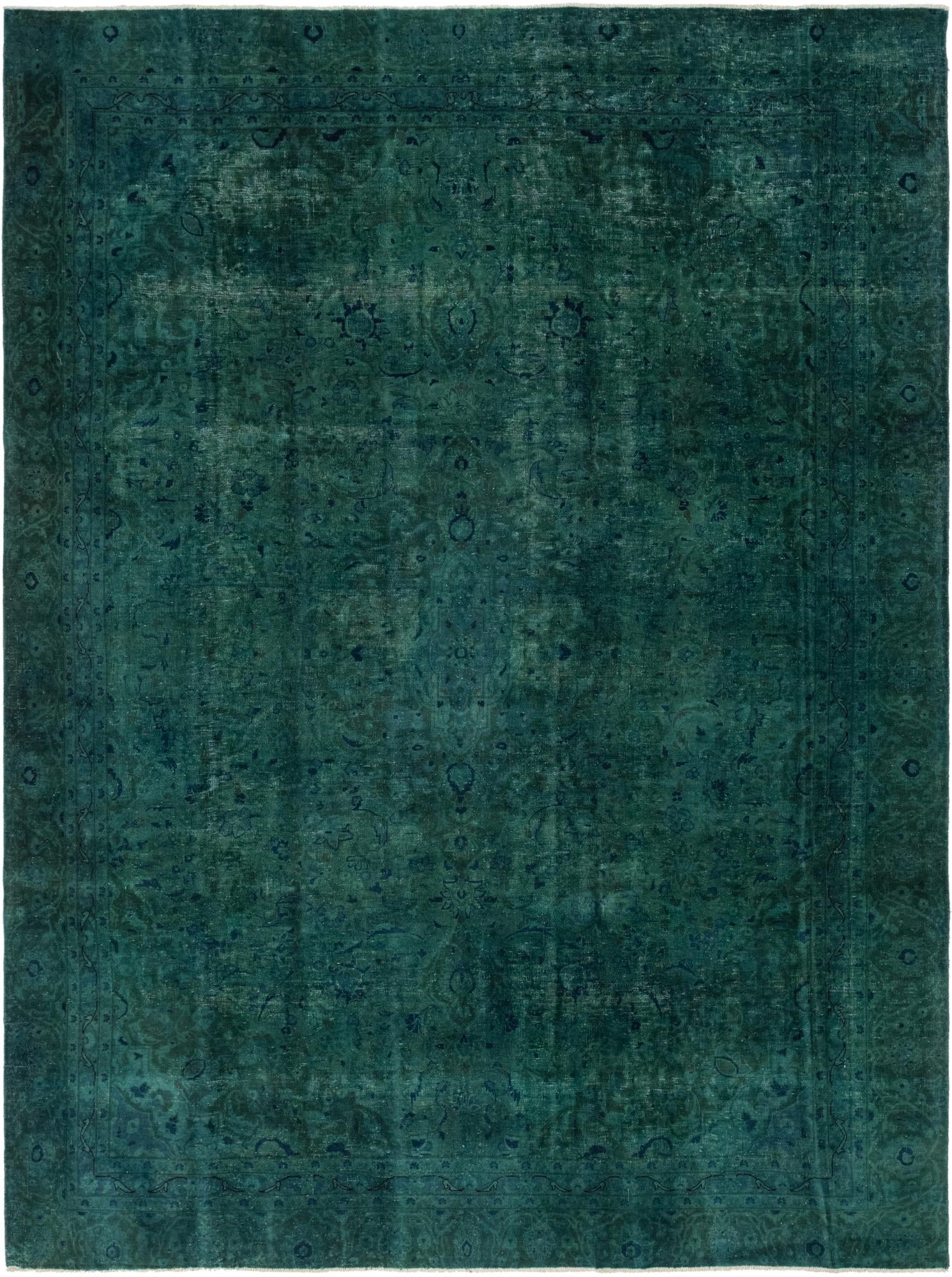 8' 6 x 12' 4 Hand Knotted Ultra Vintage Persian Wool Rug