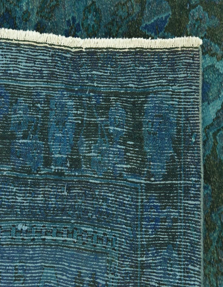 Detail image of 6' 8 x 9' 5 Hand Knotted Ultra Vintage Persian Wool Rug