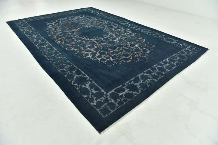 9' 4 x 14' Hand Knotted Ultra Vintage Persian Wool Rug