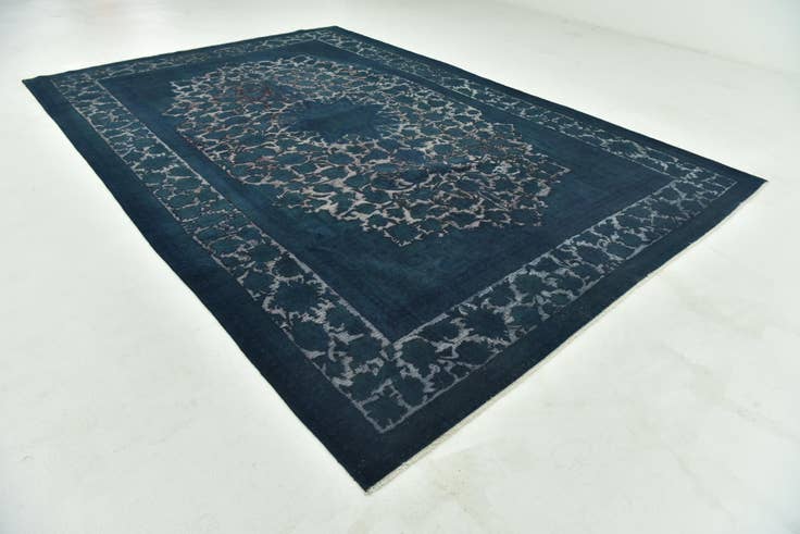 Detail image of 9' 4 x 14' Hand Knotted Ultra Vintage Persian Wool Rug