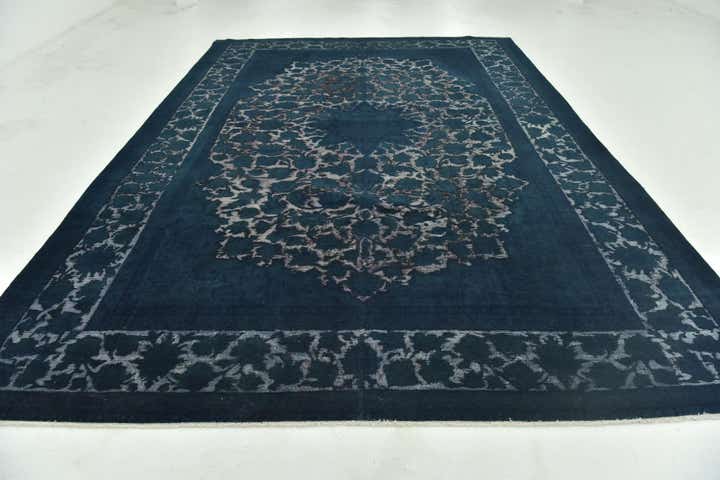 9' 4 x 14' Hand Knotted Ultra Vintage Persian Wool Rug