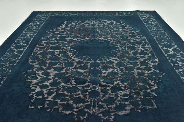 9' 4 x 14' Hand Knotted Ultra Vintage Persian Wool Rug