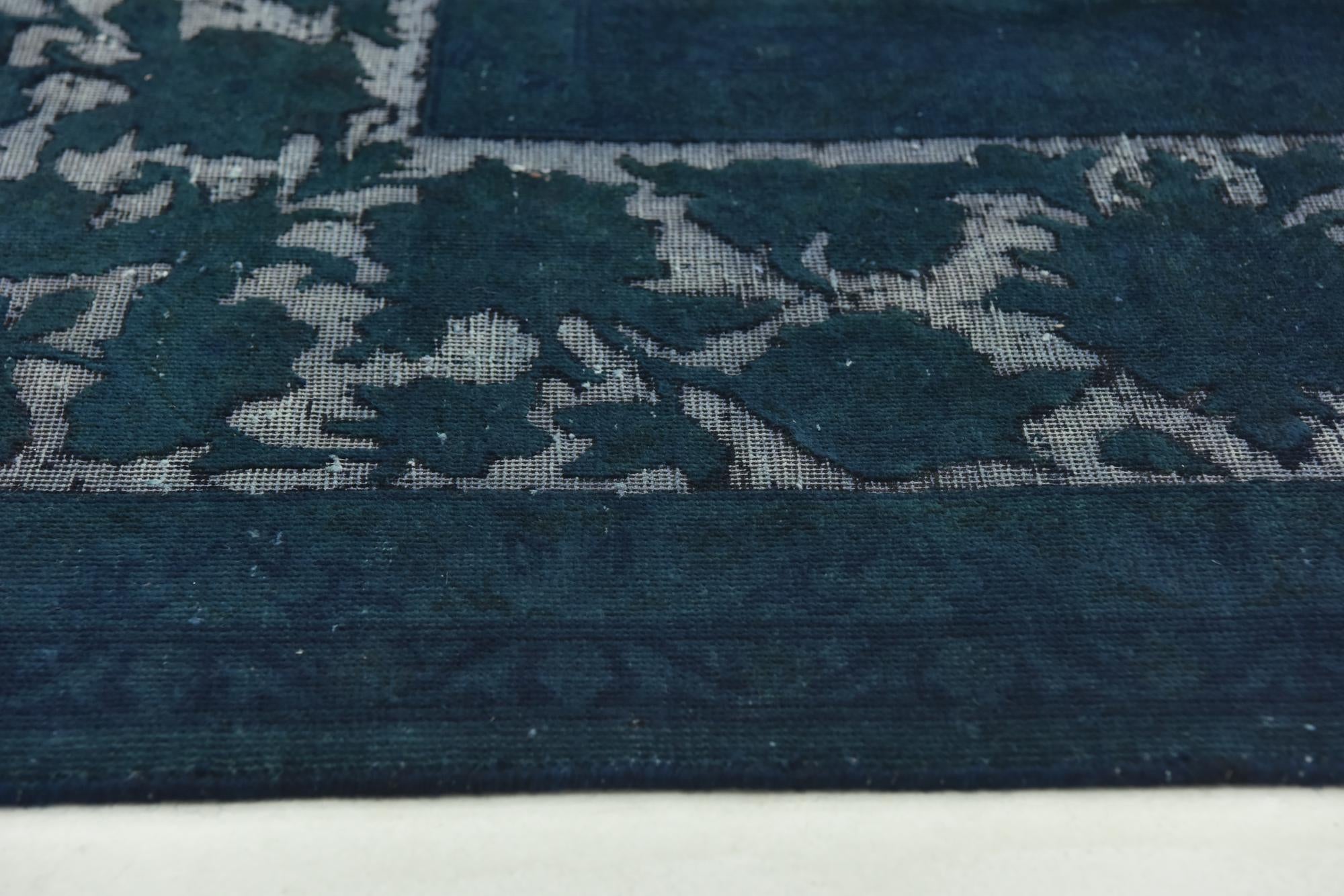 9' 4 x 14' Hand Knotted Ultra Vintage Persian Wool Rug